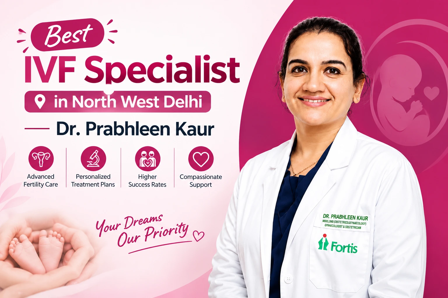 Best IVF Specialist in North West Delhi | When to Consider IVF